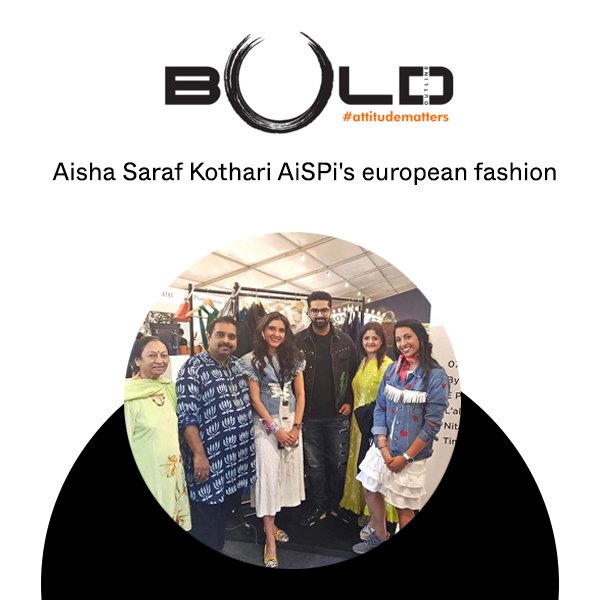 Aisha Saraf Kothari AiSPi's european fashion