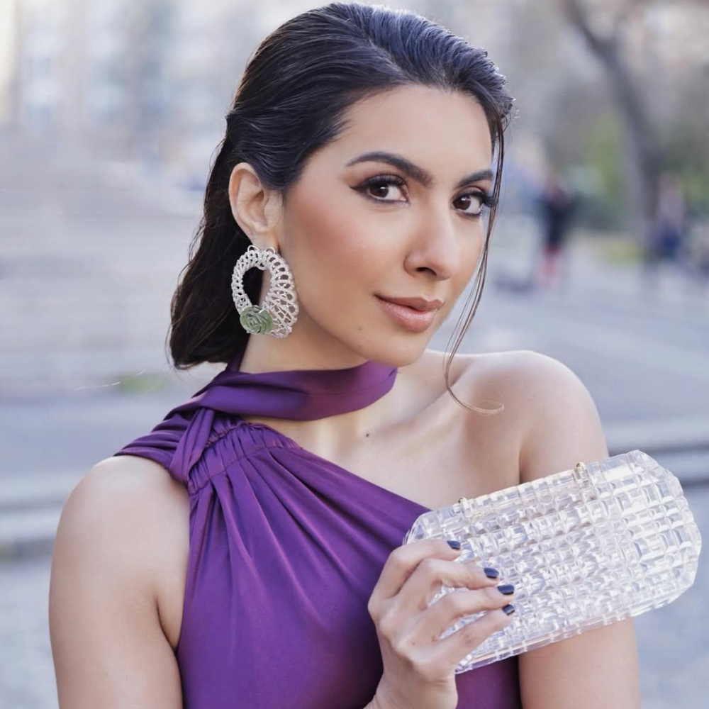 Niki Mehra makes a statement with the L'afshar bag