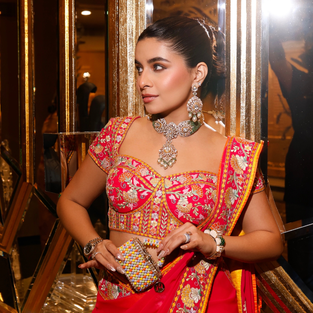 Prerna Mehra Styles Rosantica for Abu Jani Sandeep Khosla’s 40th Anniversary Celebration