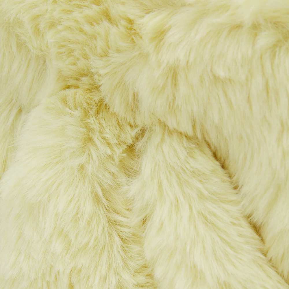 Gea Vanilla Fur Bag
