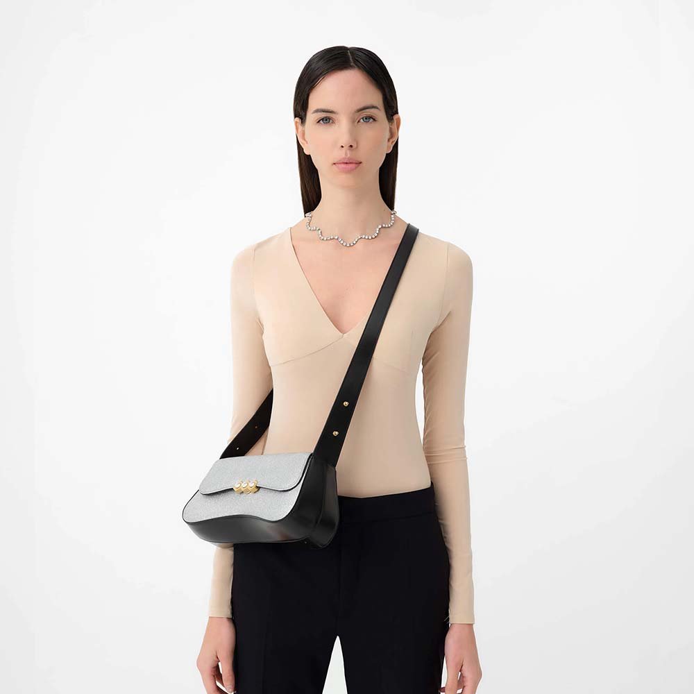 Culita Baguette Bag - Black