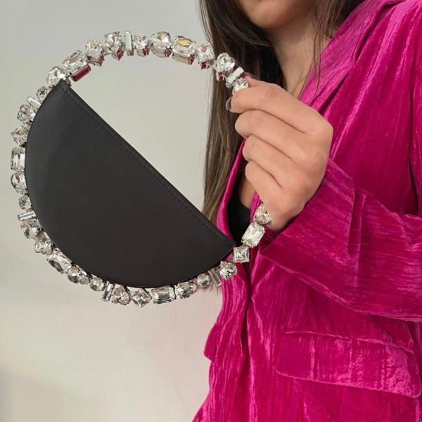 Taliya Eternity Clutch Black
