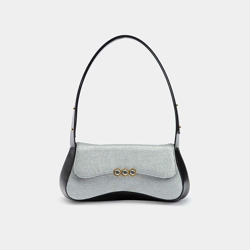 Culita Baguette Bag - Black