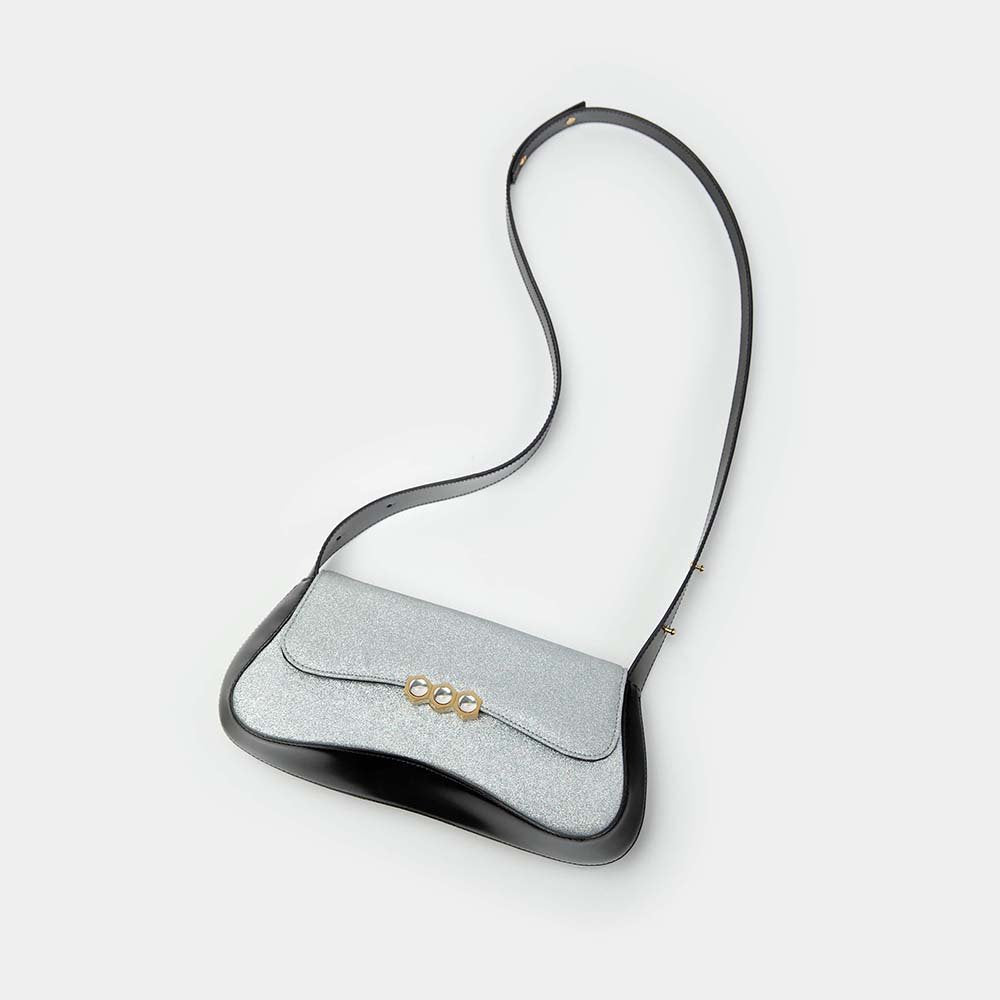 Culita Baguette Bag - Black