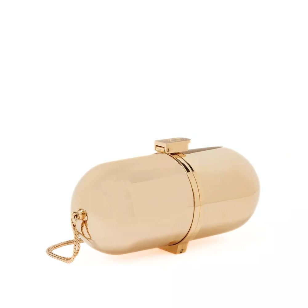 Reflective Pill Bag - Gold
