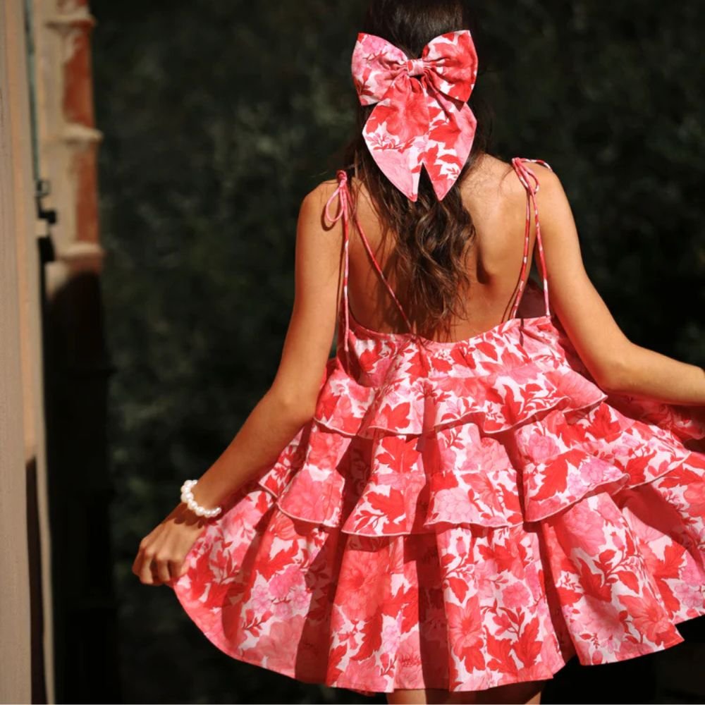 Astrid Dress - Mallow Rose