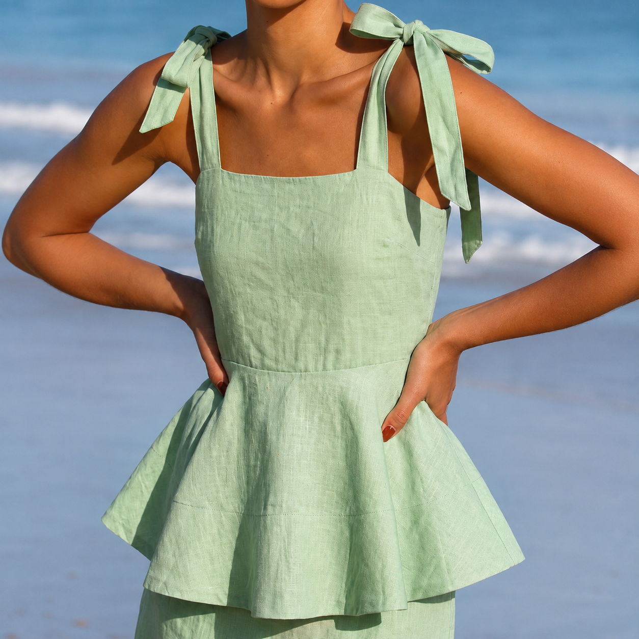 Audrey Top Apple