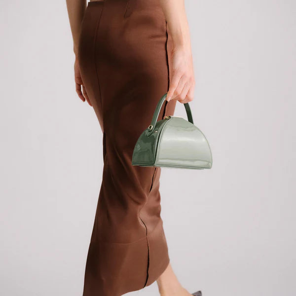 Pandora Mini Bag - Patent Sage