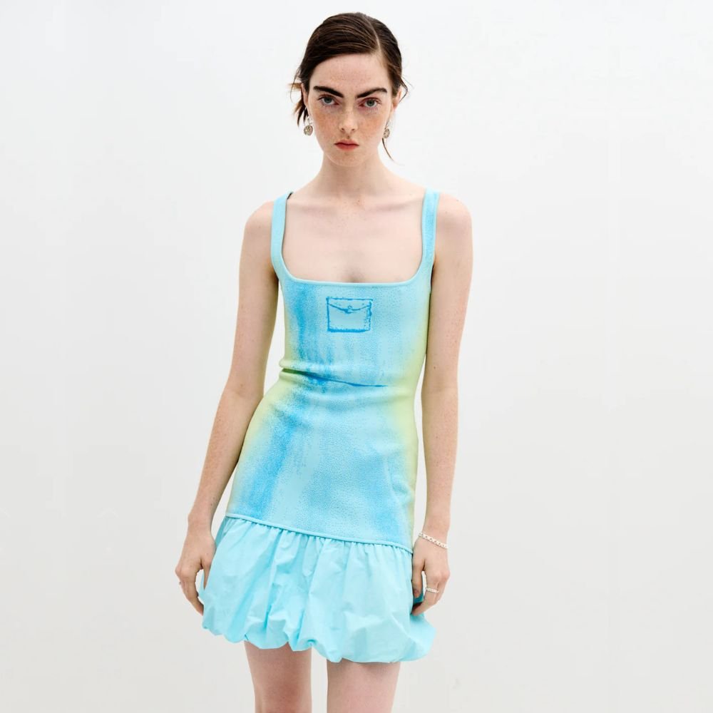Daphne Reversible Tank Dress - Paradise Blue
