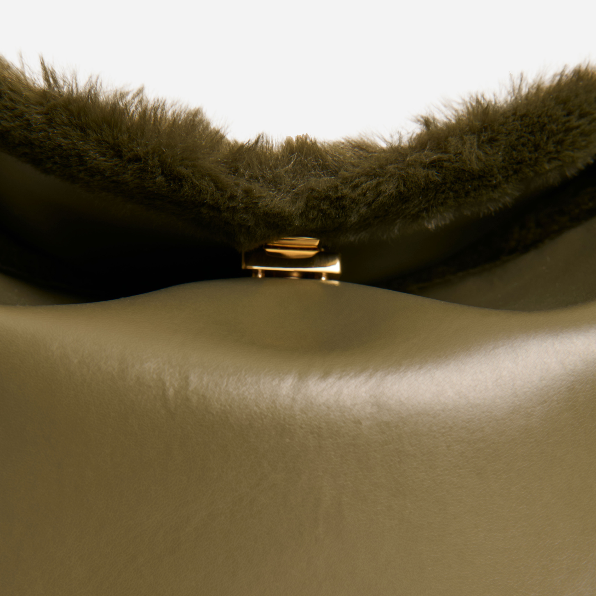 Eudora Fur Edges - Eucalipto