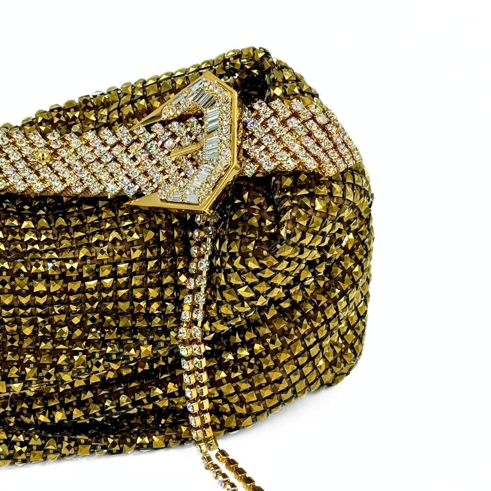 Jill Net Gold Bag