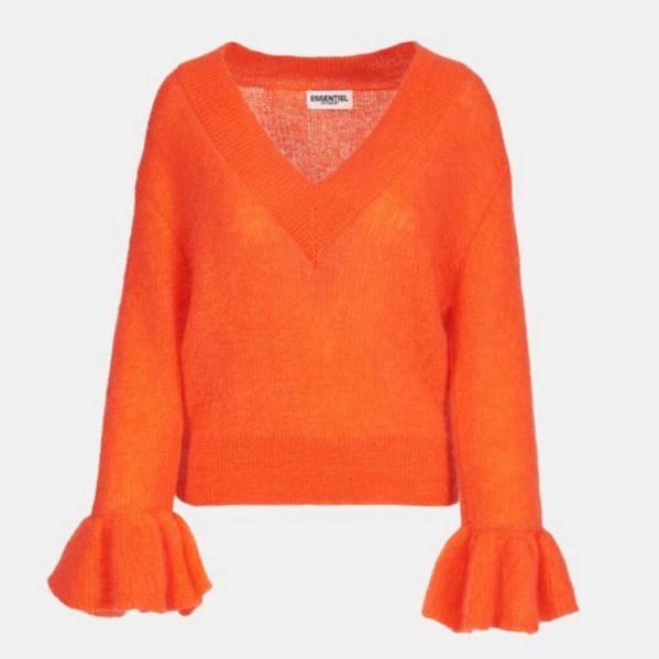 Chester V-Neck Mohair Jumper
