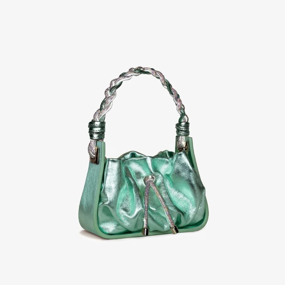 Nemidiana La Mini Kaleido Green Bag