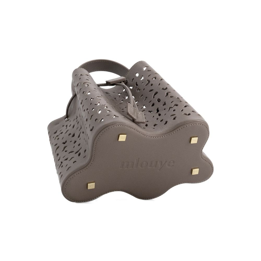 Alto Mini Perforated Bag - Etoupe