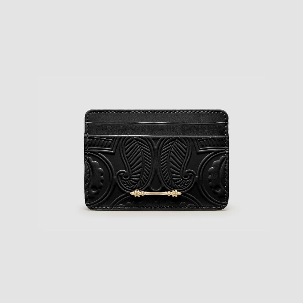 Cardholder Embossed Black