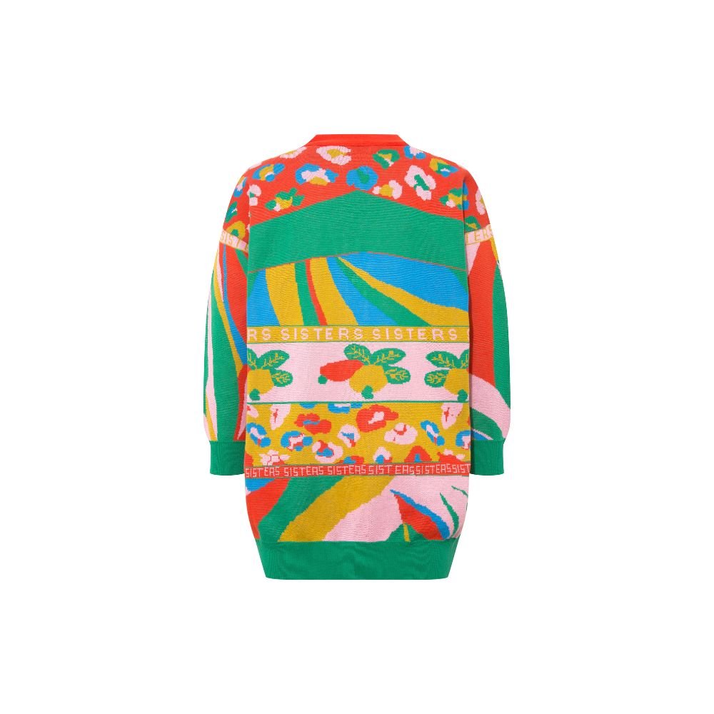 Joe Knit Cardigan - Multiprint