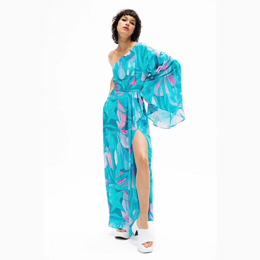Noma Dress - Ocean Print
