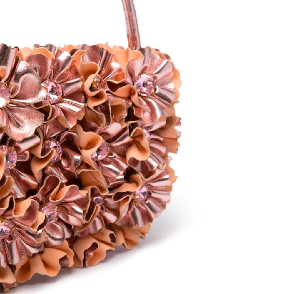 Baguette Fleurs D'Ete Bag - Pink
