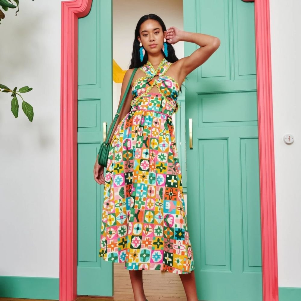 Narmada Dress - Multicolour