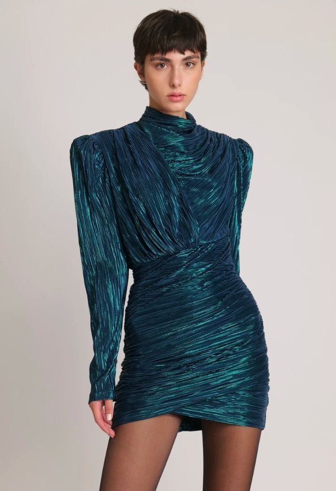 Fergie Dress - Dark Ocean