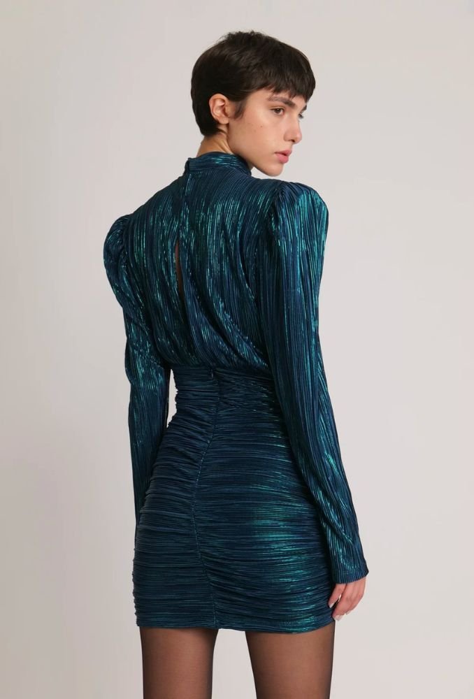 Fergie Dress - Dark Ocean