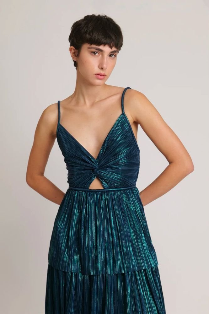 Doris Dress - Dark Ocean