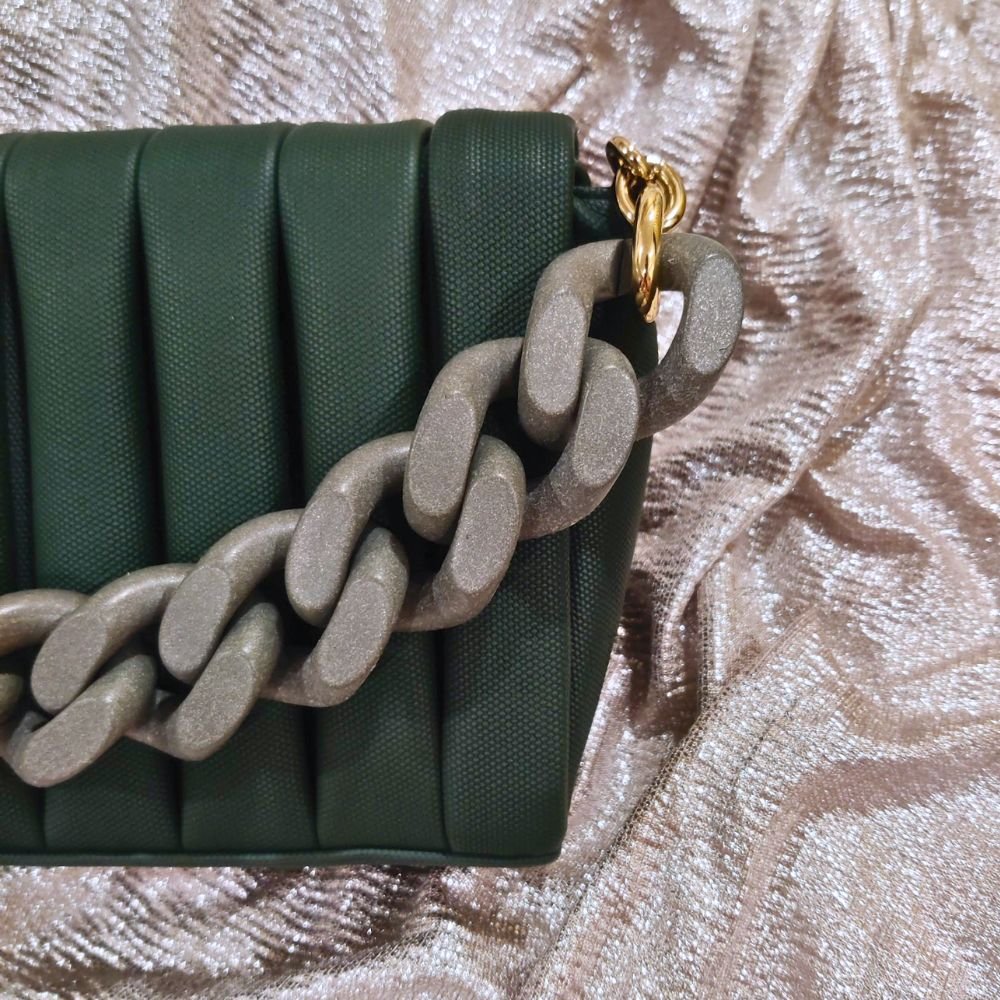 Feronia Canvas Texture Forest Bag