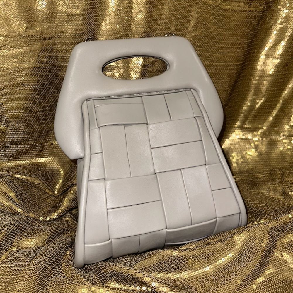 Clori Flat Weaved Vegan Fabric Marble