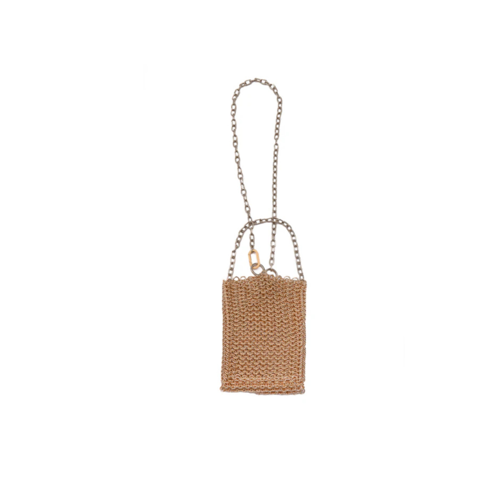 Sachel Bag - Gold