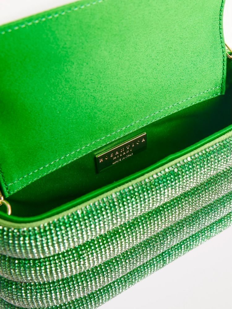 Favilla Clutch - Degrade Green