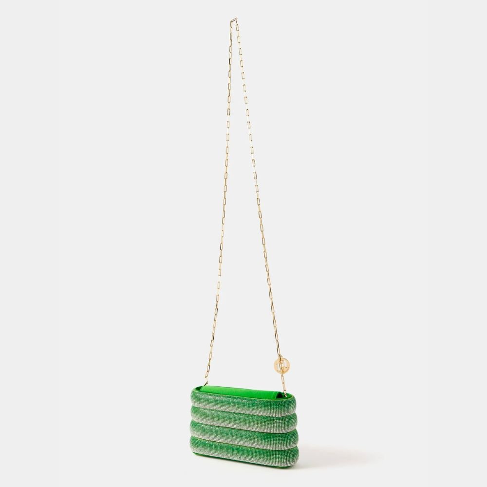 Favilla Clutch - Degrade Green