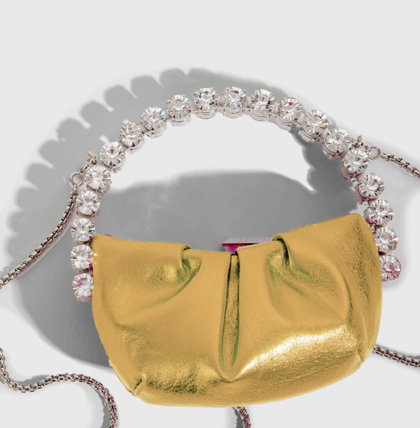 Micro Eternity Gold Clutch