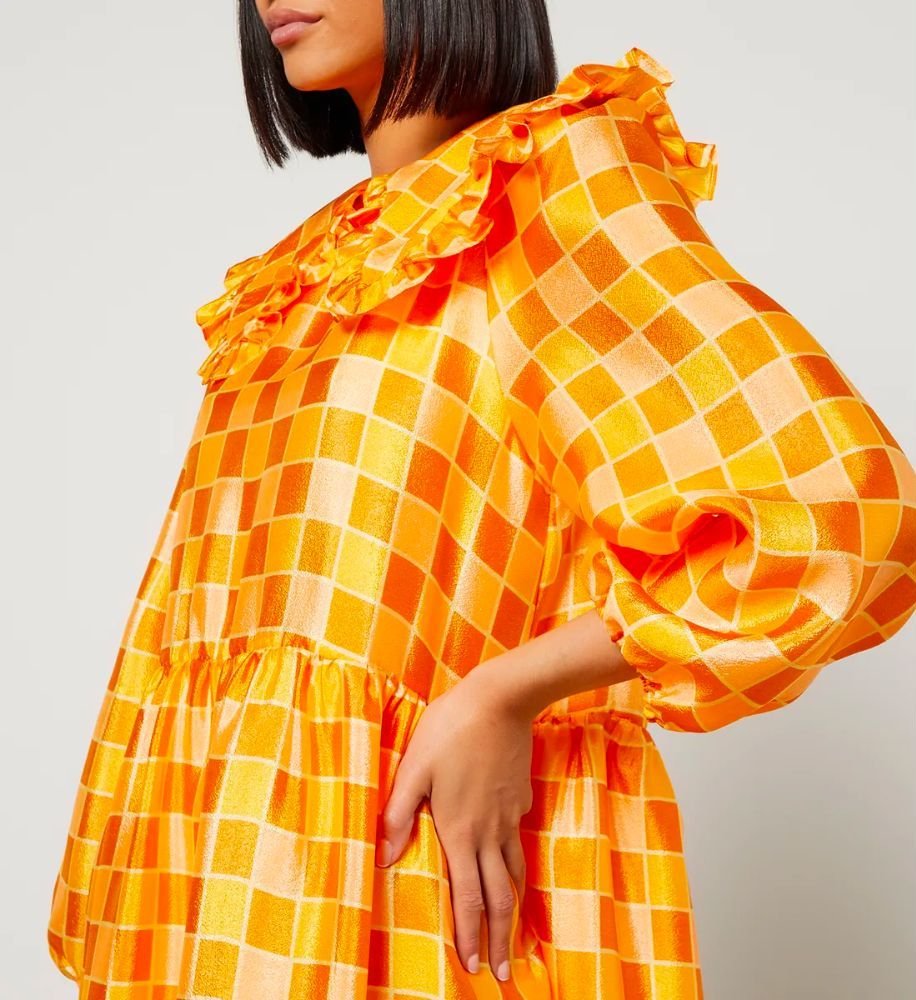 Stefanie Joe Orange Dress