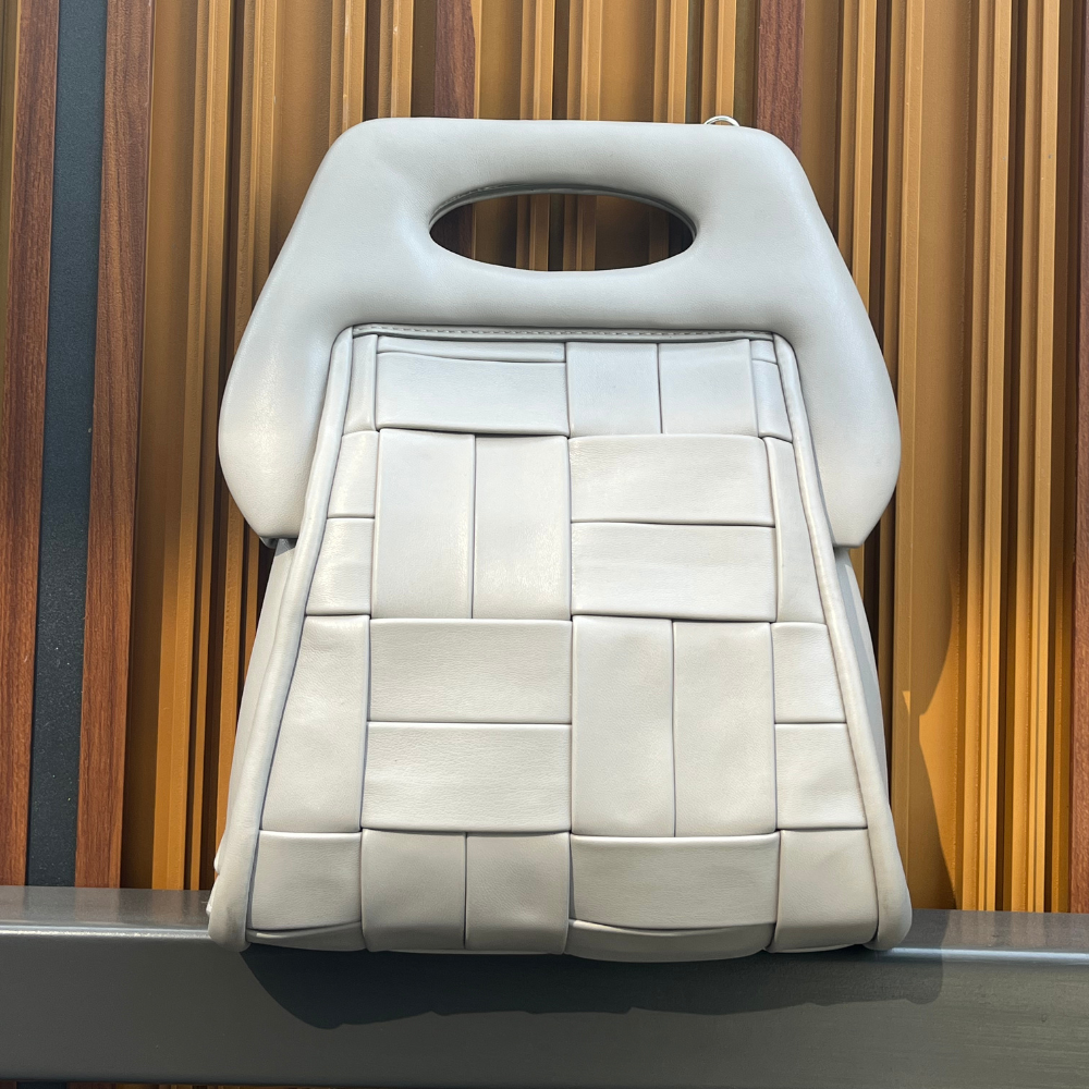 Clori Flat Weaved Vegan Fabric Marble