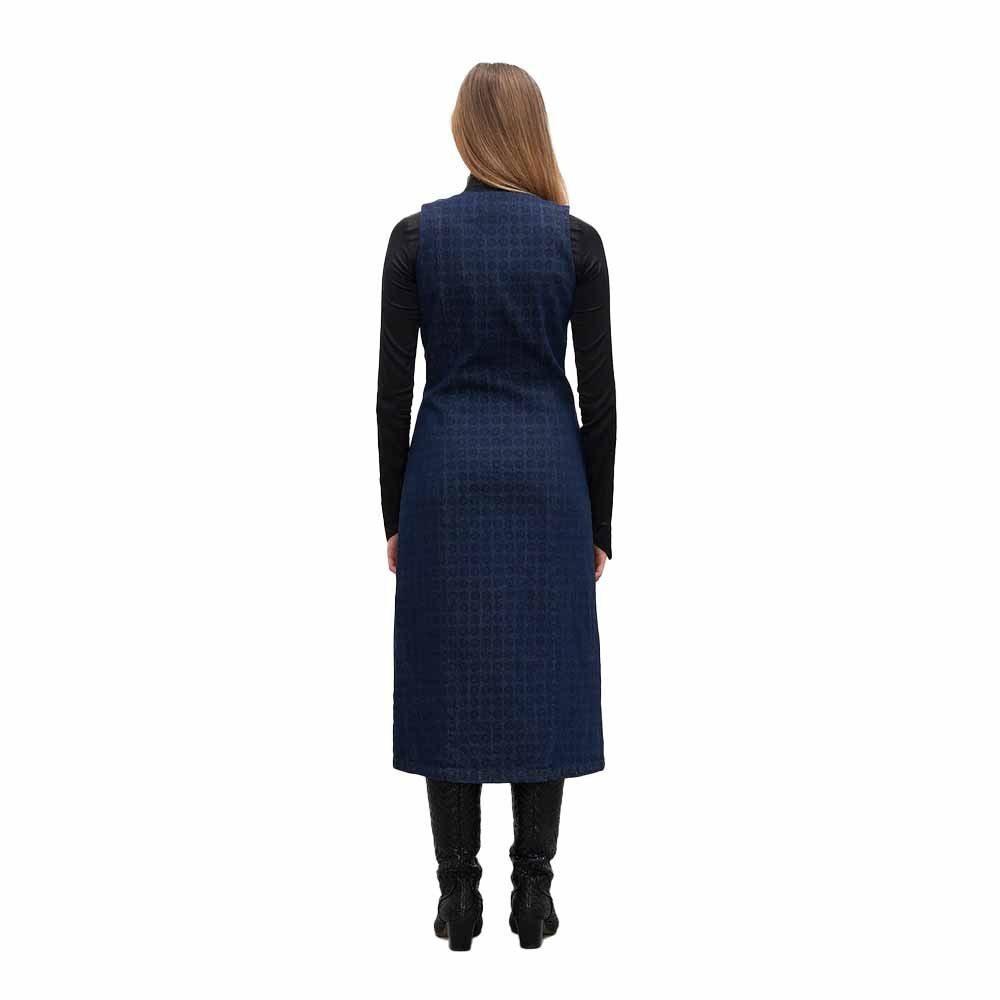 Calvinia Dress - Blue & Black