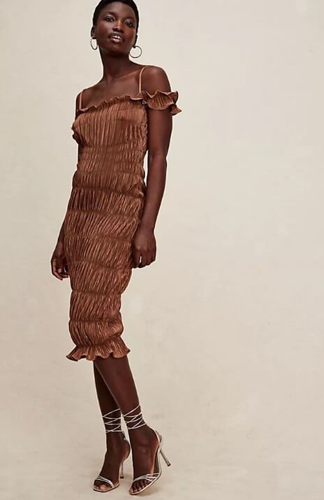 Indra Brown Dress
