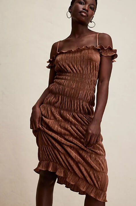 Indra Brown Dress