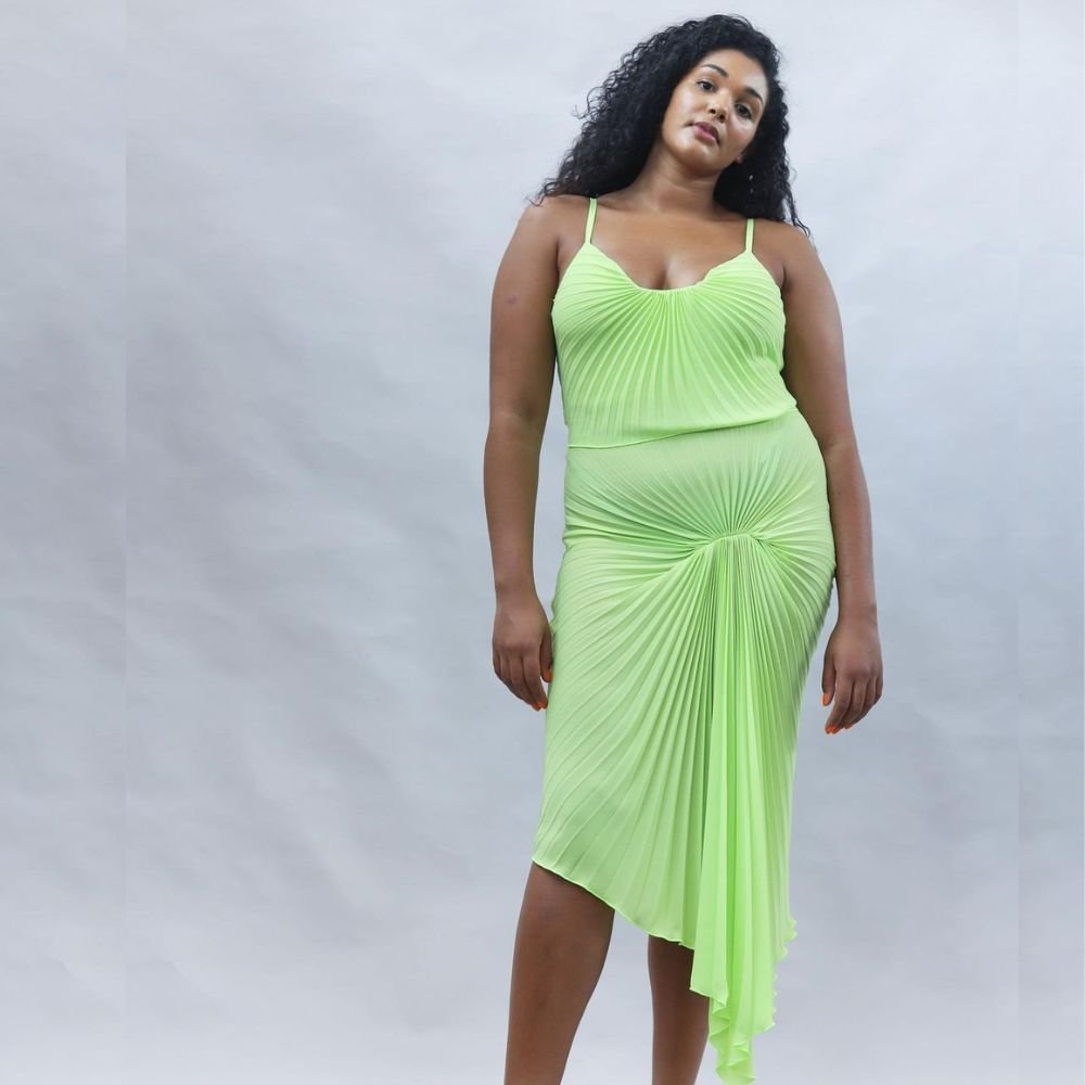 Lime Dazed Dress