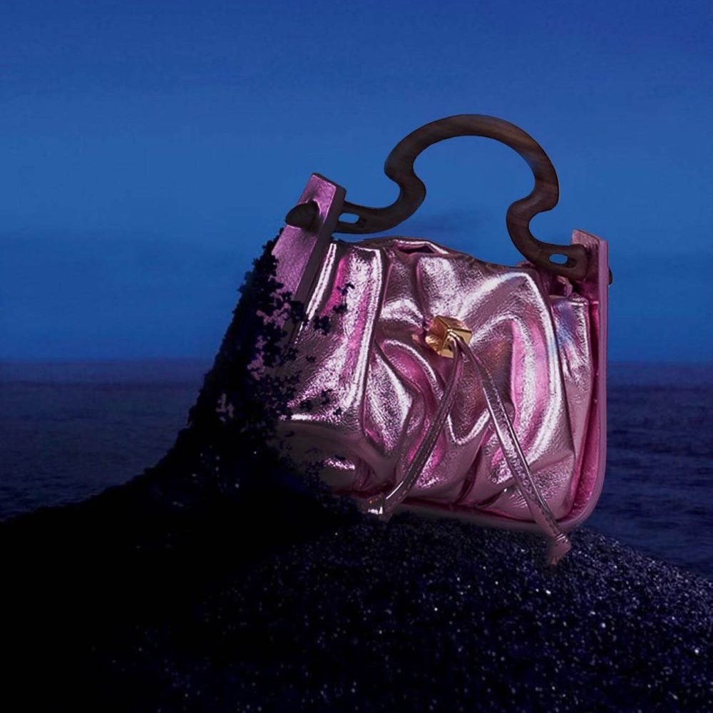 Nemidiana La Mini Glam Pink Bag