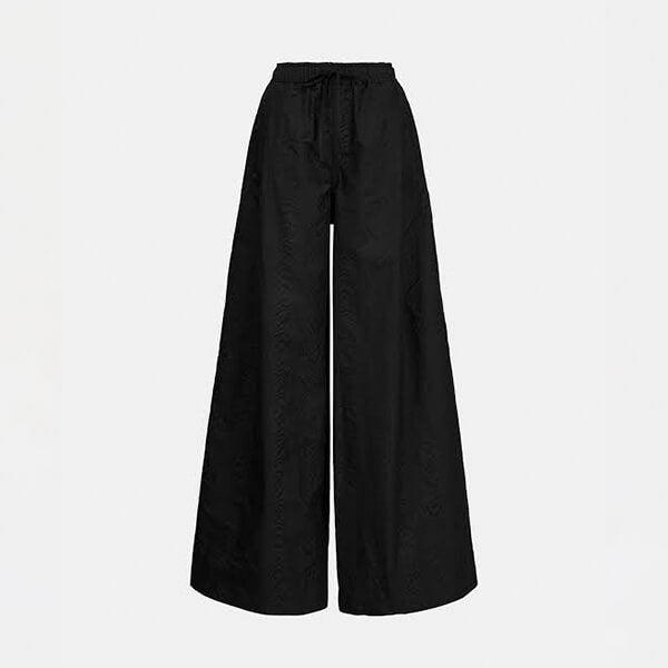 Dazed Wide Leg Pants – Black