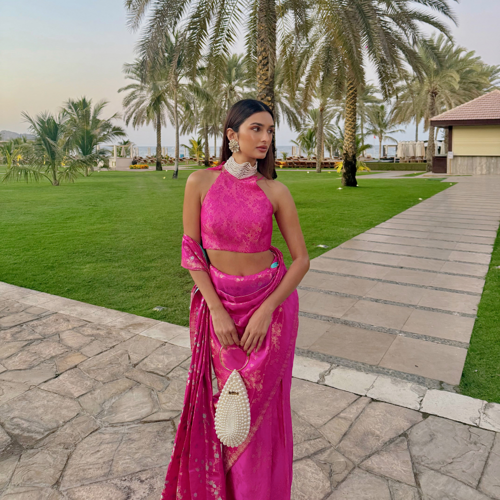 Alaviaa Jafferi makes a statement the Vanina Bag