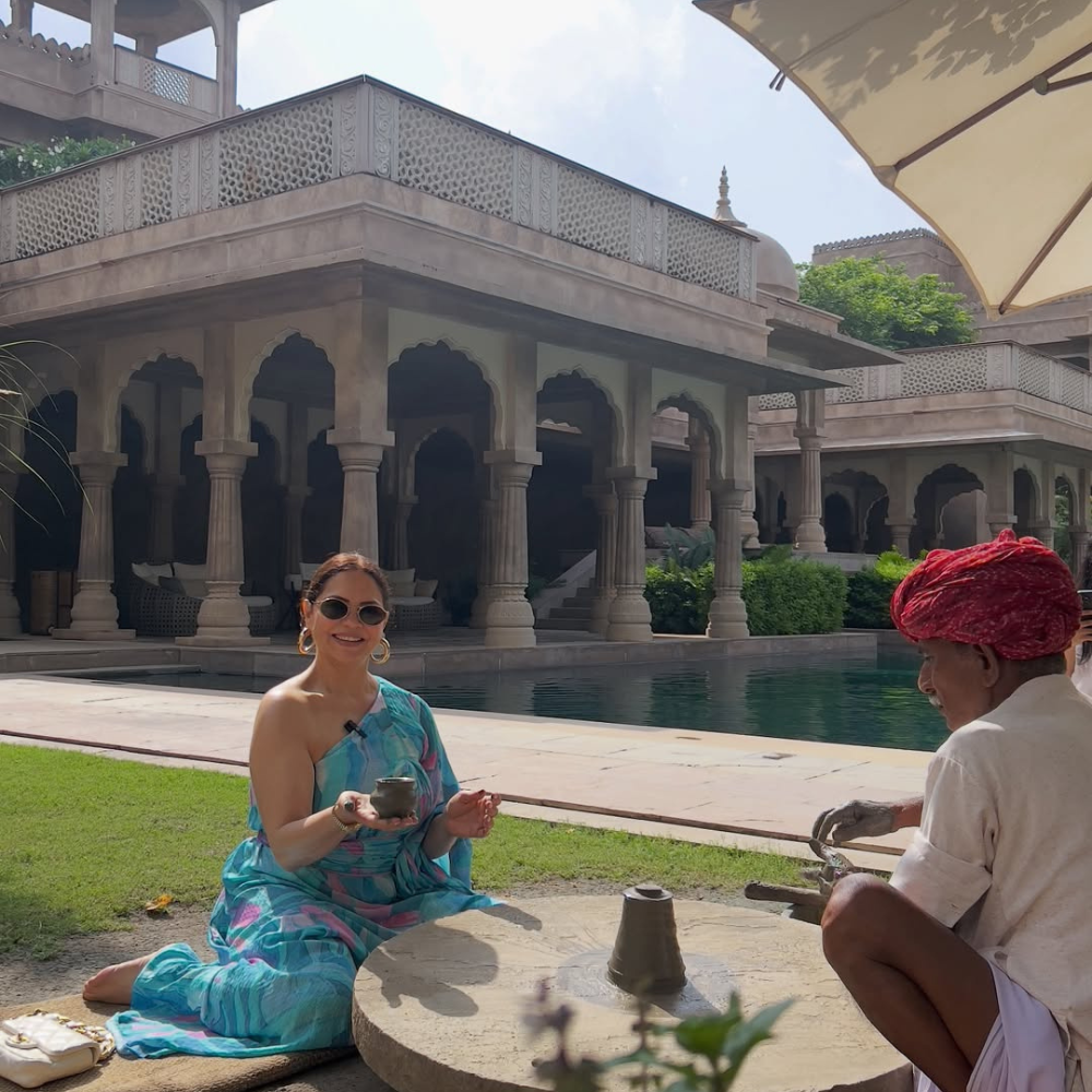 Deanne Panday in AiSPi at Salon Privé, Six Senses Fort Barwara, Rajasthan