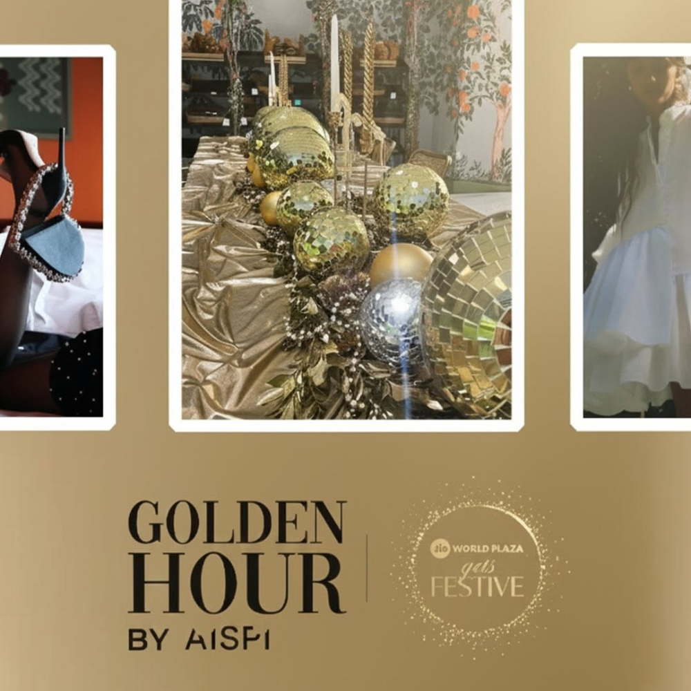 The Golden Hour: AiSPi x Jio World Plaza