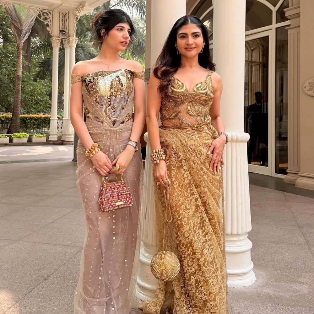 Khushnaz Turner and Thea Turner styled statement pieces from Marzook and Vanina