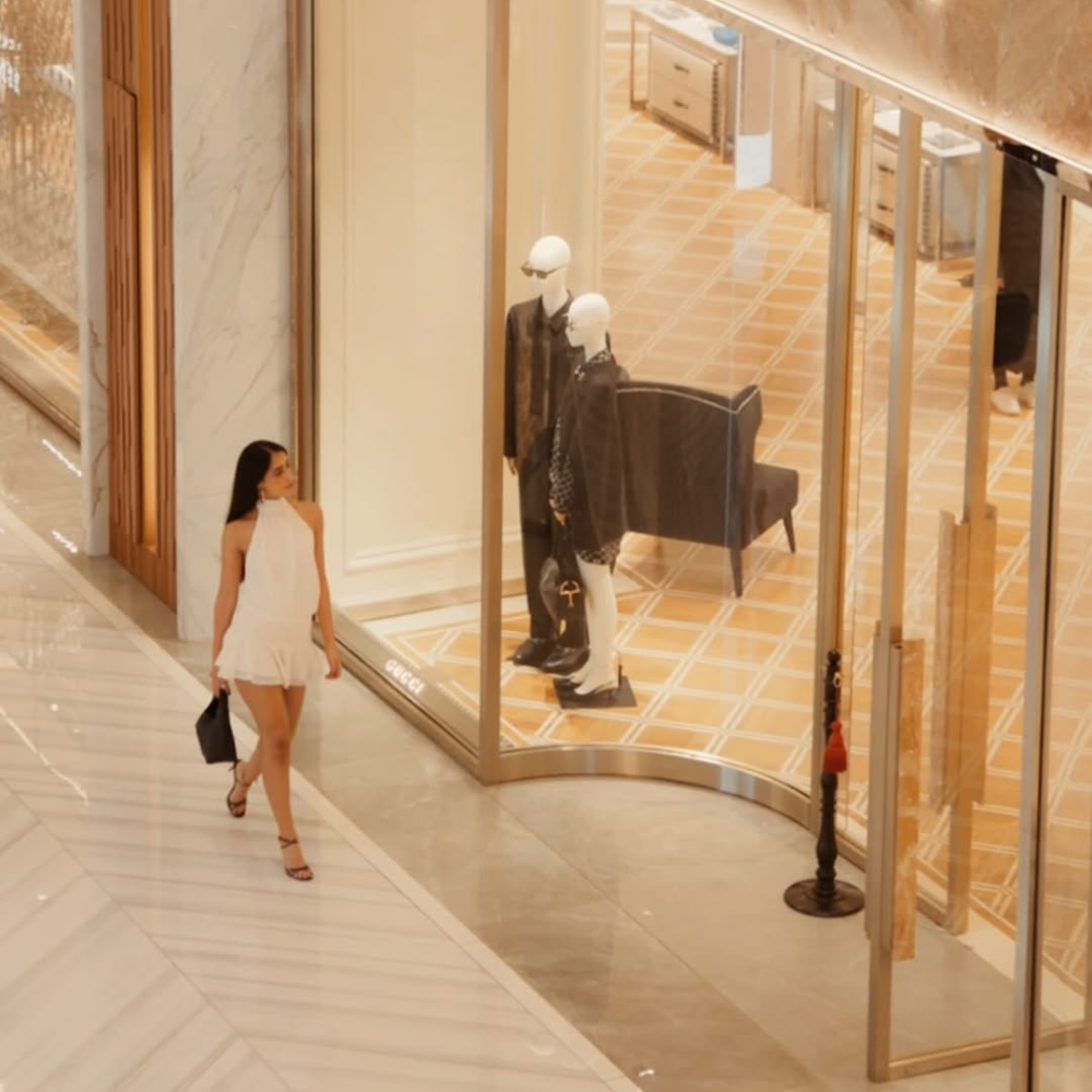 Mannat Sandhu in AiSPi at The Golden Hour Event at Jio World Plaza