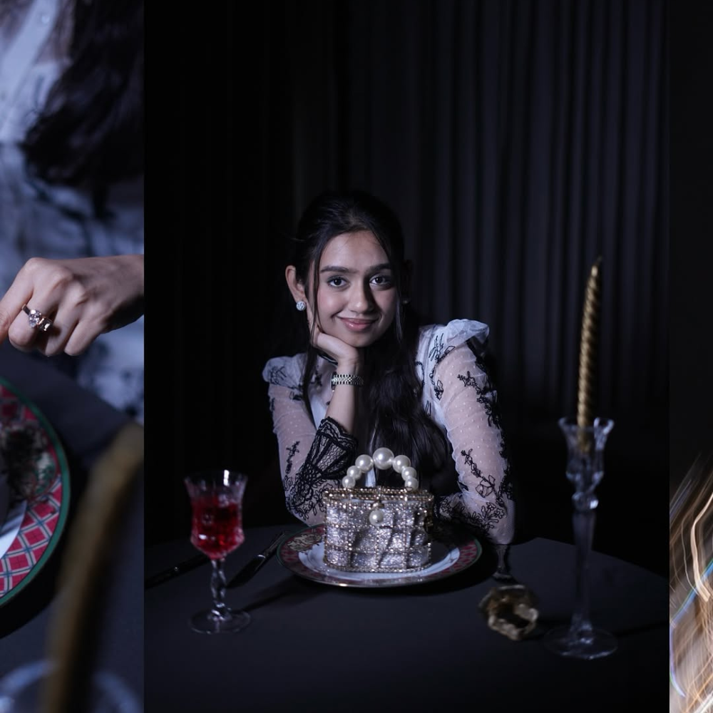 Yashvi Vanani styled Rosantica bag