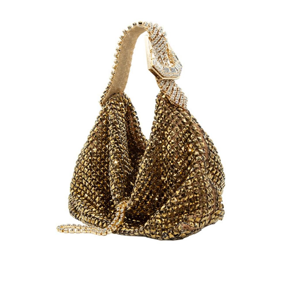 Jill Net Gold Bag