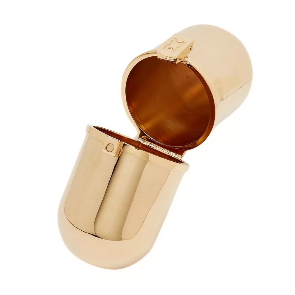 Reflective Pill Bag - Gold