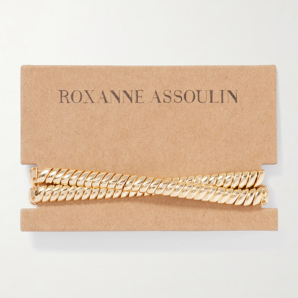 The Double Cobra Bracelet- Gold