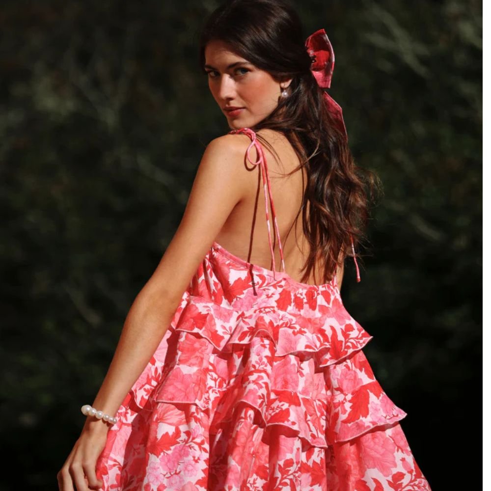Astrid Dress - Mallow Rose